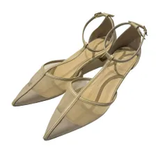 LE TALON (ルタロン) ■ ①② 25171820153410 3.5cmTストラップシアーパンプス レディース ベージュ 25.0cm