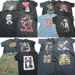古着卸 まとめ売り 映画・ドラマ 半袖Tシャツ 16枚セット (メンズ XL /2XL ) ハーレークイーン ストレンジャーシングス 中古 古着 NA6659