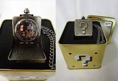 【中古】腕時計・懐中時計(キャラクター) ファイアーマリオ＆1UP・・・ ハテナブロックポケットウォッチ Part2 「スーパーマリオブラザーズ」