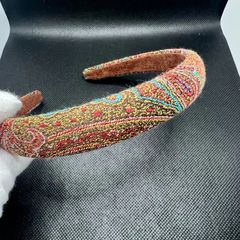 ETRO エトロ カチューシャ ペイズリー柄