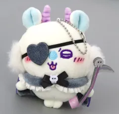 【中古】キーホルダー あくまなモモンガ てんし あくま マスコット 「ちいかわ なんか小さくてかわいいやつ てんし あくま＠東京駅」