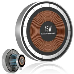 新品 【2023最新設計の分割磁気吸引】MagSafe マグネット式 マグセーフ充電器 3 in 1 ワイヤレス充電器 Apple Watch 充電器 Qi認証 急速充電 i-Phone/Apple Watch/Airpodsに対応 15W出力 TypeC端子