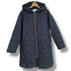 Emma Taylor エマテイラー 美シルエットキルティングフードコート EM202110058R6 ロングコート 撥水 防汚 3WAY ゆったり ライナー取り外し可能 ネイビー サイズ36 レディース 冬 ゴーゴー古着セントラルパーク名古屋店NO.1233