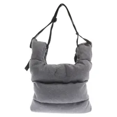 MONCLER (モンクレール) 21AW NEW LEGERE MEDIUM TOTE ウール ダウン ニュー レジェール ミディアム 2WAY トート ショルダー バッグ グレー 5D00006 M1850 988のサムネイル