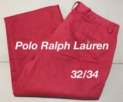 CN128【Polo Ralph Lauren☆チノパン】サイズ32/34  古着 ポロチノ パンツ ポロ ラルフローレン