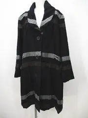 〇エイココンドウ　アウター　ウール　黒　ブラック　定価71400円 〇エイココンドウアウターウール黒ブラック定価71400円