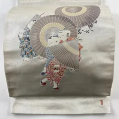 袋帯 由水十久(ゆうすいとく)童子の踊り子刺繍 袋帯 由水十久(ゆうすいとく)童子の踊り子刺繍
