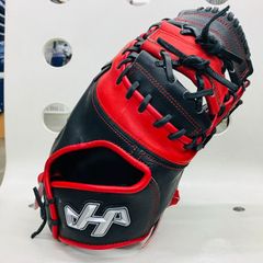 ハタケヤマ　HATAKEYAMA　2023PRO-F01　軟式用　一塁手用　ファーストミット　ポケットが深い！　即実践可能型付け済み