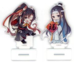 魔道祖師 アクスタパネル 時計 魏無羨 藍忘機 魔道祖師」 中元夜Ver. ジオラマスタンド 魏無羨 藍忘機 - メルカリ