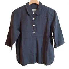 【美品】マーガレットハウエル　リネンブラウス　プルオーバー　Ⅱ 楽天市場】マーガレットハウエル リネン ブラウスの通販