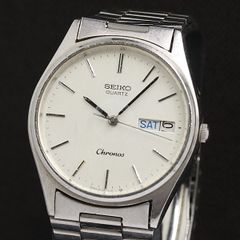 SEIKO セイコー クロノス クォーツ デイデイト 稼働品 1983年 メンズ 