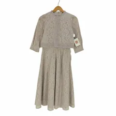 レッセパッセ LAISSE PASSE お呼ばれドレス レース ブラウス スカートセットアップ レディース  36のサムネイル
