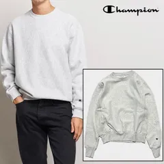 CHAMPION REVERSE WEAVE CREW チャンピオン リバースウィーブ スウェットシャツ 【96062-grey】