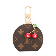 LOUIS VUITTON ルイヴィトン キーホルダー LVxTMミニミラーチェリー M02830