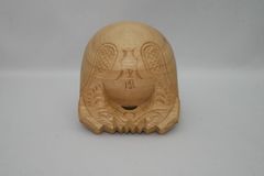 【仏具】本楠木魚上彫「玉鳳」4号【送料込み】