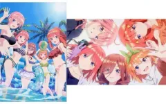 【中古】抱き枕カバー・シーツ・ブランケット 全2種セット 大判タオルケット Part2 「映画 五等分の花嫁」