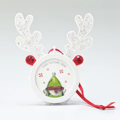 スワロフスキー フォトフレーム オーナメント Holiday Cheers トナカイハンギング クリスマス 5596391 インテリア オブジェ 置物