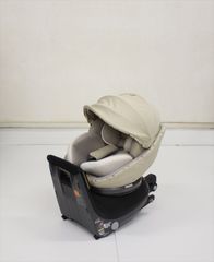 クルムーヴ スマート ISOFIX エッグショック JN-570 ベージュ コンビ製チャイルドシート ISOFIX固定 新生児OK クリーニング済み D5720001