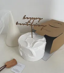 【送料無料】ハッピーバースデーケーキトッパー