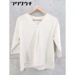 ◇ ITEMS URBAN RESEARCH アーバンリサーチ Vネック カットソー サイズFree アイボリー レディース 【中古】 【1103290011103】