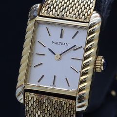 WALTHAM ウォルサム ヴィンテージ ゴールド腕時計 稼働 - メルカリ
