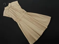 UNTITLED アンタイトル Aライン ワンピース size1/ベージュ ■◆ レディース