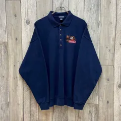 OLD LAND'S END 90s ランズエンド 米国製 襟付き トレーナー
