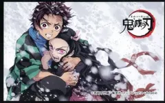 【中古】食玩 ステッカー・シール キービジュアル1 「鬼滅の刃 デコステッカー ガムつき」 