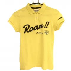 ★特価★ジャックバニー 半袖ポロシャツ イエロー×黒 ビッグワッペン タイガー レディース 0(S) ゴルフウェア Jack Bunny