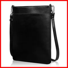 【速発送】l 長財布と大型スマホが入るポシェット ちょっと 大きめ 縦型 スマホショルダーバッグ レザー 軽量 長財布 6インチ以上 大型スマホ レディース メンズ シンプル おしゃれ