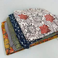 小紋 着物 正絹 5着 着物まとめ売り リメイク材料 m-141