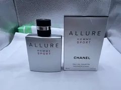 ▽CHANEL  シャネル  アリュール オム スポーツ オードゥ トワレット  100ml  残量約8割  00754
