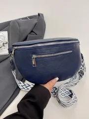 バッグ レディース ウエストバッグ レディース 無地 PUレザー ウエストバッグ、レトロファッション チェストバッグ、脇の下バッグ、カジュアル ショルダー クロスボディバッグ、多用途 ミニマリスト チェストパック、