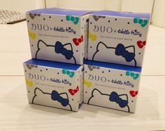 デュオ DUO ザ クレンジングバーム ホワイト Hello Kitty 限定デザイン×4個