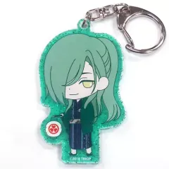 【中古】キーホルダー・マスコット(キャラクター) にっかり青江 「続 刀剣乱舞-花丸-×大江戸温泉物語～続・大江戸温泉遠征～ トレーディングラメ入りアクリルチャームコレクション」