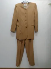 【 あなただけのコーデ 】 レディース スーツ上下 パンツスーツ ブラウン 入学式 ブラウン Mサイズ