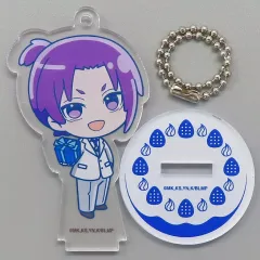 【中古】キーホルダー 御影玲王 「劇場版ブルーロック -EPISODE 凪-×and GALLERY Collaboration Cafe 凪誠士郎 Birthday Cafe 2024 ランダムミニキャラアクスタキーホルダー」