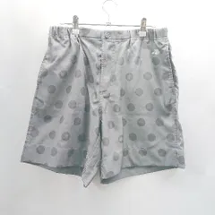 ◇ Θ NEW BALANCE ニューバランス ドット 水玉 ショート ハーフ パンツ サイズ M グレー系 レディース E  【1502030048056】