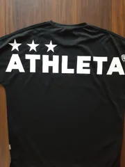 ATHLETA アスレタ ドルマン ゲームシャツ 黒 S Tシャツ