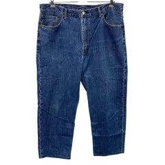 Levi's 550 デニムパンツ W40 インディゴブルー リーバイス ジップアップ ビッグサイズ アメカジ ジーンズ 古着卸 アメリカ仕入 2507-454