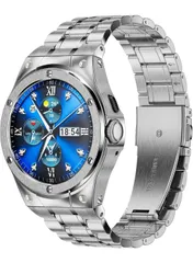 ★[MioHHR] ステンレススチールケースとバンドは、Google Pixel Watch 3 と互換性があり、Google Pixel Watch 45mm用ストラップ付きメタル保護バンパーカバー、男女兼用 シルバー