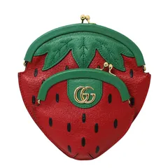 GUCCIキャップ　ストロベリー柄イチゴ柄　Ｓサイズ中古 GUCCI キャップ Sサイズ いちご柄 ストロベリー柄