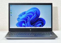 HP ZBook 15v G5 Mobile Workstation/Core i7-8750H/メモリ 32G/NVMe SSD 512G + HDD 1TB /15.6インチ /Windows 11 /中古ノートパソコン