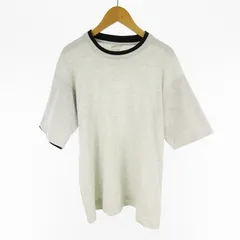 90’S FRUIT OF THE ROOM フルーツ オブ ザ ルーム USA製 Tシャツ 半袖 フェイクレイヤード 無地 グレー ブラック M ヴィンテージ オールド