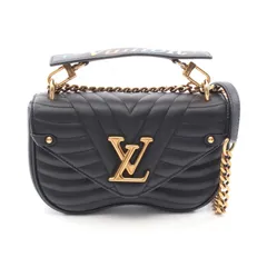 ルイ・ヴィトン LOUIS VUITTON ショルダーバッグ ニューウェーブ チェーンバッグ PM M51683 ノワール レザー ニューウェーブ チェーンバッグPM レディース Used A