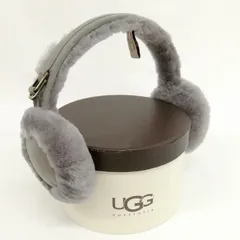 【美品】UGG アグ　イヤーマフ UGG アグ イヤーマフ W EMBROIDERED LOGO EARMUFF 20955