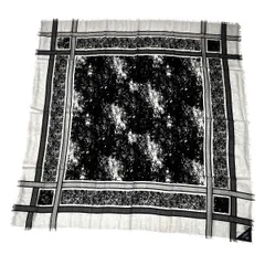 LIBERTY リバティ 大判ストール  ウール シルク    グレー ユニセックス / 240001160566