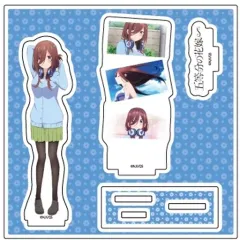 【中古】アクリルスタンド・アクリルパネル 03.中野三玖(公式イラスト) アクリルフィギュアプレート 「五等分の花嫁∽」