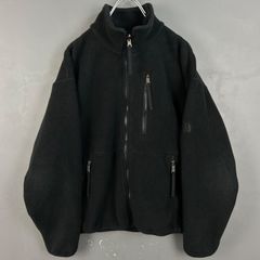 90s THE NORTH FACE ARMADILLA ザノースフェイス アルマディラ フリースジャケット ジップアップ ブルゾン ハイネック ブラック 黒 ヴィンテージ メンズ NL-3171