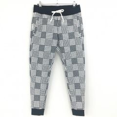 DESCENTE - 【超美品】デサントゴルフ パンツ ダークグレー×白 格子柄 中田英寿 メンズ 79 ゴルフウェア DESCENTE 超美品】デサントゴルフ パンツ ダークグレー×白 格子柄 中田